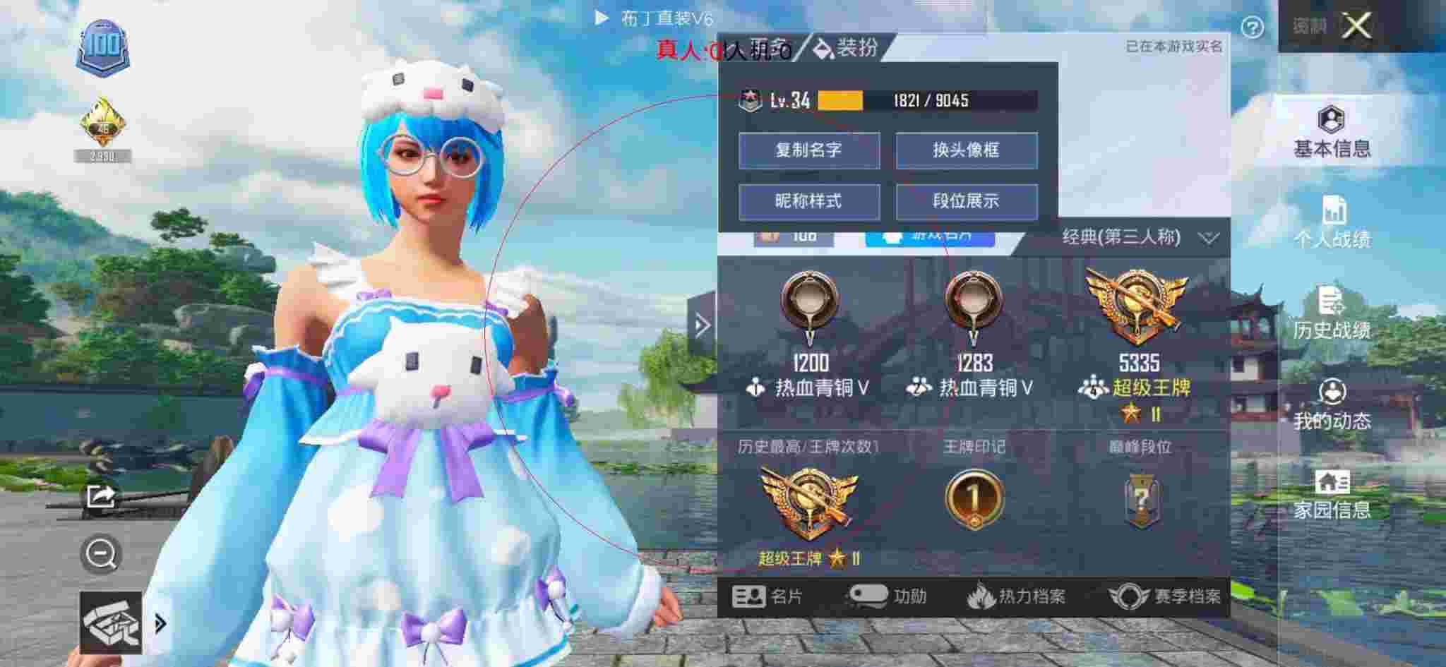 和平精英布丁直装透视 - 红包卡片纸条图片辅助预览图